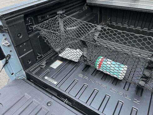 3 Pocket Style Elastic Trunk Cargo Net for Hyundai Santa Cruz 2022-2024 - Premium Trunk Organizers & Storage - Cargo Net for Pickup Truck Bed - Truck Bed Divider - Car Organizer for Pickup in Saudi Arabia