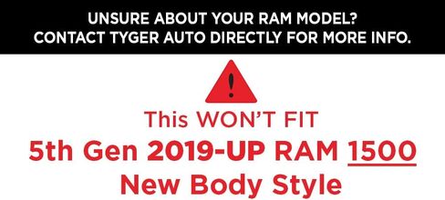 مجموعة المصد الأمامي Tyger Auto TG-BP6D80368 Tyger Fury متوافقة مع 2013-2018 Dodge Ram 1500؛ 2019-2024 1500 Classic (باستثناء طرازات المتمردين والوارلوك) زاحف الصخور السوداء المحكم in Saudi Arabia