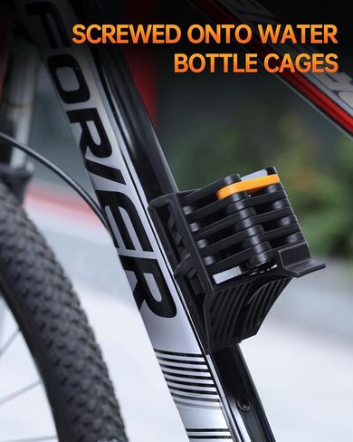 ONVIAN Foldable Bike Lock Heavy Duty Anti-Theft Bicycle Lock, 2.6FT Bike Chain Lock Combination with Mounting Bracket, Secure Lock for Bicycle Bike Scooter E-Trike E-Bike Trailer in Saudi Arabia