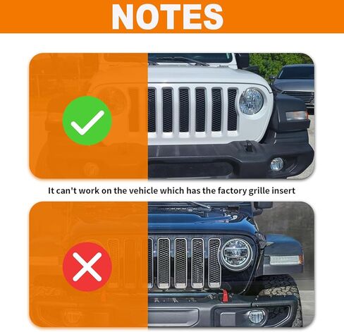 RT-TCZ for Wrangler JL Mesh Front Grille Grill Insert Headlight Light Cover Trim for Jeep Wrangler JL JLU 2018-2022 White Exterior Accessories 9pcs in Saudi Arabia