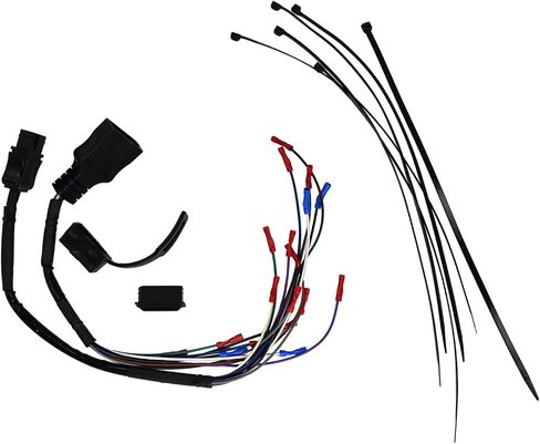 9 Pin Truck and Plow Side Repair Harness Kit 49317 49308 Compatible with Western Fisher Snow Plow Replace Truck Side 49308 & Plow Side 49317 Snow Plow Harness Repair Kit in Saudi Arabia