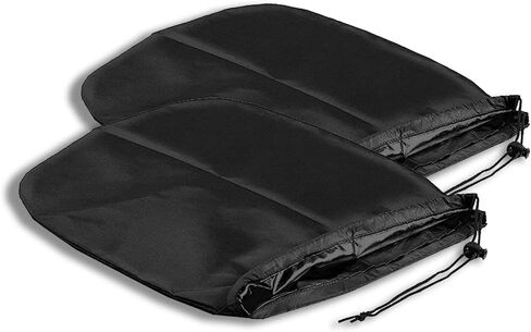 2 PCS Car Side Mirror Snow Cover, Waterproof Side View Mirror Covers, Snow Ice Mirror Covers, Frost Guard Mirror Cover, Car Mirror Accessories Mirror Snow Cover Fit for All Cars (Black) in Kuwait