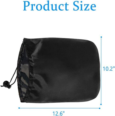 2 PCS Car Side Mirror Snow Cover, Waterproof Side View Mirror Covers, Snow Ice Mirror Covers, Frost Guard Mirror Cover, Car Mirror Accessories Mirror Snow Cover Fit for All Cars (Black) in Kuwait