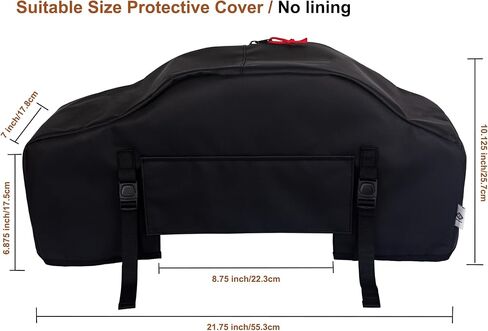 غطاء ونش، غطاء واقٍ مقاوم للماء عالي الجودة مقاوم للأشعة فوق البنفسجية، ملحقات ونش داخلية/خارجية، غطاء غبار مقاوم للطقس للروافع الكهربائية حتى 12000 رطل (بدون بطانة) in Kuwait