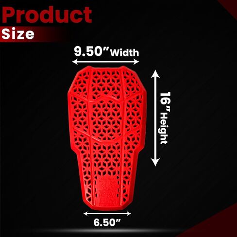 - وسادة حماية خلفية معتمدة من CE 2، واقي خلفي معتمد من المستوى 2، وسادة بديلة لسترة الدراجات النارية للدرع الخلفي للرجال والنساء. in Kuwait