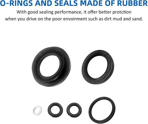 Rear Brake Drum Bearing Seals & O-Rings All Kit for Honda TRX300 Fourtrax 300 1988-2000, 91052-HB3-771 91252-HM5-630 91253-HC4-003 in Saudi Arabia