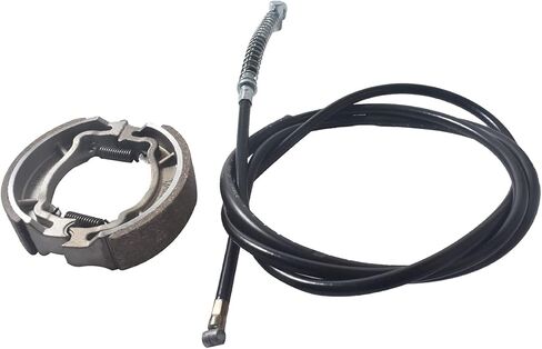 مجموعة أحذية الفرامل لكابل فرامل الطبل الخلفي لكولمان CT200U CT200U-EX BT200X لباجا واريور هيت MB165 MB200 ماسيمو 196cc 6.5HP محرك دراجة صغيرة ATV سكوتر أجزاء in Kuwait