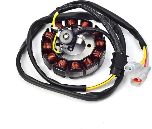 طقم منظم مرحل الجزء الثابت وحشية Yamaha YFZ450 2004-2009 Magneto Generator OEM 5JW-81940-02-00 5JW-81940-00-00 5TG-81960-00-00 5TG-81410-01-00 5TG-81410-03 -00 in Saudi Arabia