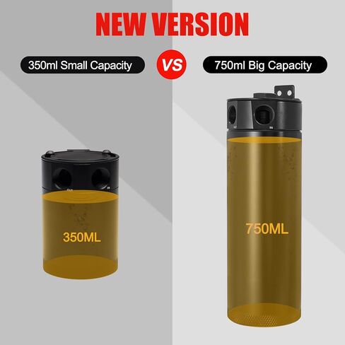 خزان خزان الزيت العالمي بمنفذين من الألومنيوم سعة 750 مل مع فلتر للاستراحة وصمام تصريف in Kuwait