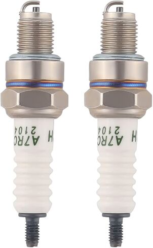 2 Packs CR7HSA A7TC Spark Plug Replacement for 50cc 70cc 90cc 110cc 125cc Scooter Dirt Pocket Bike ATV Moped Quad Torch A7T A7RTC T1137C stk 4549 4629 C7HSA in Saudi Arabia