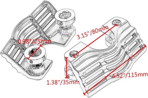 أغطية براغي رأس مشقوقة من الكروم لدراجة Harley Touring Electra Glides Road Glides Road Kings 1999-2016، وStreet Glides & Trikes 2009-2016 in Saudi Arabia