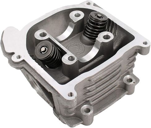 Glixal ATGT-009B GY6 49cc 50cc to 80cc Engine 47mm Cylinder Head Assy with Valves for 139QMB 139QMA Chinese Scooter Engine Moped ATV Quad Go Kart (Non EGR Type, 69mm Valves) in Saudi Arabia