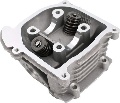 Glixal ATGT-009B GY6 49cc 50cc to 80cc Engine 47mm Cylinder Head Assy with Valves for 139QMB 139QMA Chinese Scooter Engine Moped ATV Quad Go Kart (Non EGR Type, 69mm Valves) in Saudi Arabia