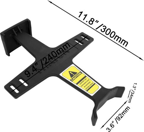 Motorcycle Fork Saver,10.9 Inches Universal Fork Guard for XC-W 250 CR80 CR250 CRF450R XR650R DRZ400S KLX 300R,Fork Support Guard Transportation Protector with 2 Binding Straps (Black) in Saudi Arabia