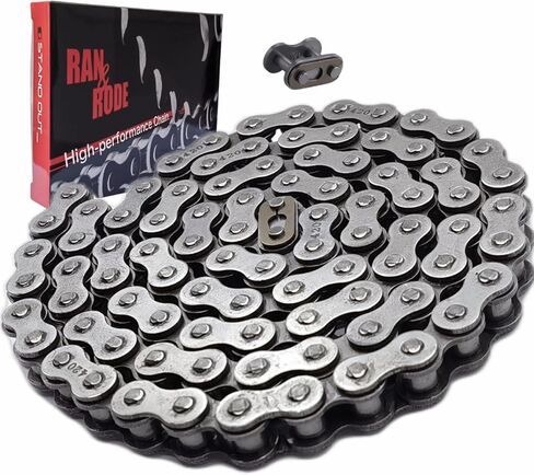 Front Jackshaft #420 Chain 42 Links fits Coleman CT200U CT200U-EX BT200X Mini Bike Chain MB200 MB165 Baja Warrior Heat Mini Baja Motorsports (#420 Chain 42 Links) in Saudi Arabia