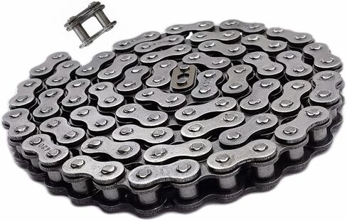 Front Jackshaft #420 Chain 42 Links fits Coleman CT200U CT200U-EX BT200X Mini Bike Chain MB200 MB165 Baja Warrior Heat Mini Baja Motorsports (#420 Chain 42 Links) in Saudi Arabia