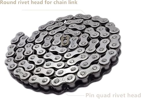 Front Jackshaft #420 Chain 42 Links fits Coleman CT200U CT200U-EX BT200X Mini Bike Chain MB200 MB165 Baja Warrior Heat Mini Baja Motorsports (#420 Chain 42 Links) in Saudi Arabia
