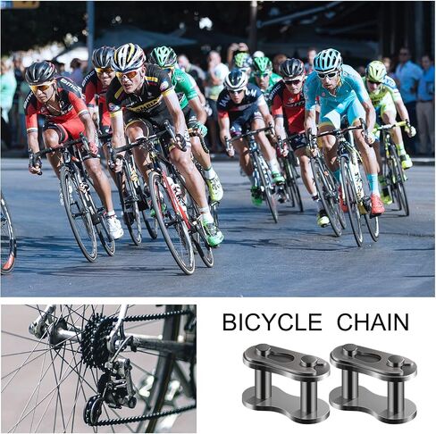 Pack of 4 Connectors for Motorcycle Pocket Bike Bicycle Roller Chain Pocket Bike Cross Silver Master Link Replacement for 50cc 70cc 90cc 110cc 125cc ATV Quad 4 Wheeler Pocket Bike Made in China, 35 in Saudi Arabia