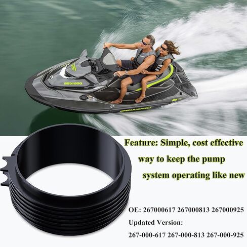 حلقة ارتداء عالية الأداء Spark Jet، حلقة ارتداء تناسب Sea-Doo Seadoo 900 HO Ace Trixx Spark Models 2014-2020 2UP & 3UP، 267000617 267000813 267000925، حلقة ارتداء بديلة للقارب البخاري in Saudi Arabia