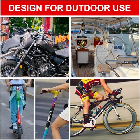 Motorcycle Cup Holder,360° Swivel Handle,Anti-Corrosion and Waterproof Bike Cup Drink Holder,Easy to Install, Universal Water Bottle Holder for 1"-1.25" Handlebar,for Scooter, Boat, Kayak,ATV,Bicycle in Saudi Arabia