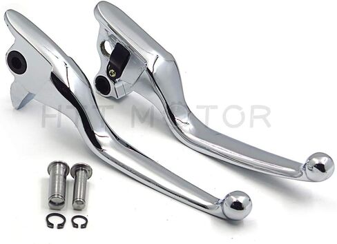 أجزاء HTTMT MT241-026-CD رافعة يد قابض فرامل كروم متوافقة مع موديلات Harley 2008-2013 Touring and Trike 2014-في وقت لاحق FLHR وFLHRC (ليس للنماذج المجهزة بمخلب هيدروليكي) in Kuwait