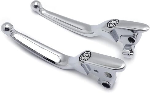 HTTMT MT241-026-CD Parts Chrome Brake Clutch Hand Lever Compatible with Harley 2008-2013 Touring and Trike Models 2014-later FLHR and FLHRC (Does NOT for Models Equipped with Hydraulic Clutch) in Saudi Arabia