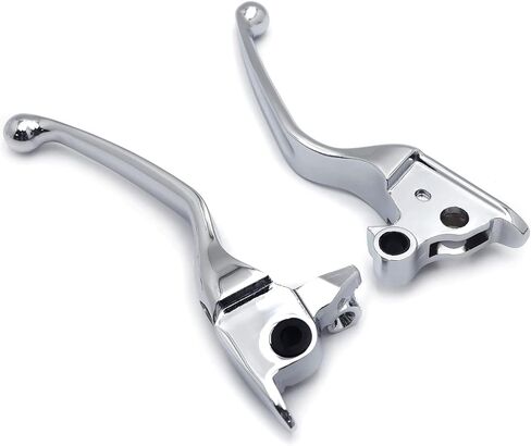 HTTMT MT241-026-CD Parts Chrome Brake Clutch Hand Lever Compatible with Harley 2008-2013 Touring and Trike Models 2014-later FLHR and FLHRC (Does NOT for Models Equipped with Hydraulic Clutch) in Saudi Arabia
