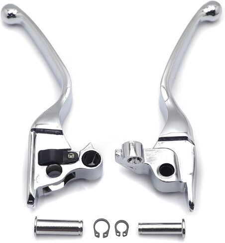 HTTMT MT241-026-CD Parts Chrome Brake Clutch Hand Lever Compatible with Harley 2008-2013 Touring and Trike Models 2014-later FLHR and FLHRC (Does NOT for Models Equipped with Hydraulic Clutch) in Saudi Arabia
