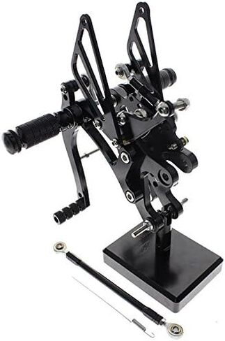 FXCNC CNC 98-03 R1 مجموعة خلفية للدراجة النارية أوتاد قدم مجموعة خلفية مساند قدم قابلة للتعديل بالكامل متوافقة مع YZF R1 1998 1999 2000 2001 2002 2003 in Saudi Arabia