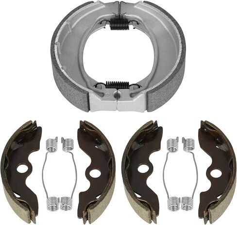 Front Rear Brake Shoes for Honda TRX 250 TE Recon ES,TRX250 TM Recon 1997-2021 Drum Brake Parking Shoe Set in Saudi Arabia