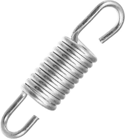X AUTOHAUX 2pcs 6cm Length Silver Tone Plated Steel Motorcycle Brake Pedal Return Spring for Suzuki in Saudi Arabia