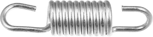 X AUTOHAUX 2pcs 6cm Length Silver Tone Plated Steel Motorcycle Brake Pedal Return Spring for Suzuki in Saudi Arabia
