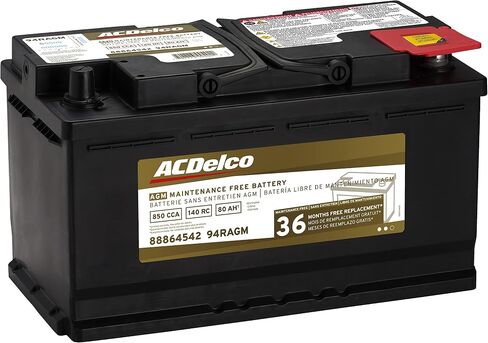 بطارية ACDelco Gold 94RAGM (88864542) ضمان لمدة 36 شهرًا AGM BCI Group 94R in Saudi Arabia