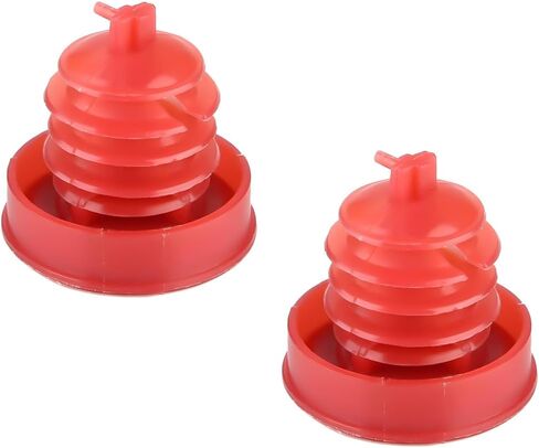 2PCS Car Hydraulic Power Steering Pump Reservoir Cap Plug Cover, Automotive Reservoir Cap Plug Cover, Compatible with MDX, RDX, RL, RSX, TL, TSX, CR-V and More, Universal Fit in Saudi Arabia