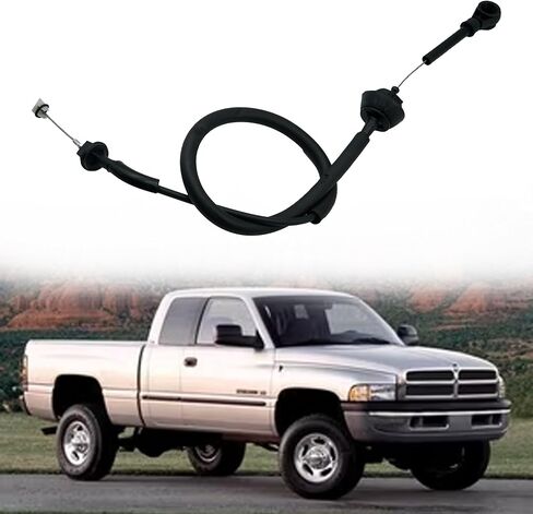53031626AC 53031626AB Accelerator Throttle Cable Fit for Dodge Ram 1998 1999 2000 2001 2002 2500 3500 Cummins 5.9L 24 Valve Diesel in Saudi Arabia