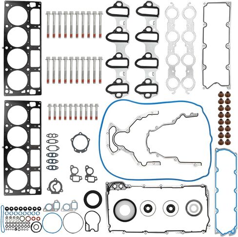 مجموعة حشية الرأس مسامير رأس الأسطوانة لـ 04-09 لكاديلاك إسكاليد ESC EXT لـ Chevy Express 2500 Silverado 1500 Classic 2500 HD 3500 SSR Tahoe لـ Gmc Savana لـ Gmc Savana 2500 3500 Yukon Hummer in Saudi Arabia