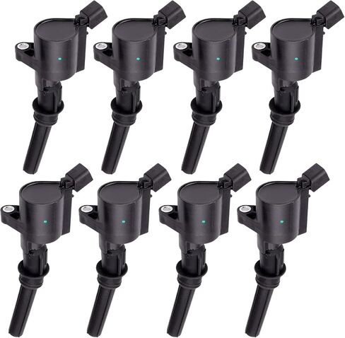 MAYASAF DG508 Replacement Ignition Coil for Ford 2004-2010 F-150/97-99 F-250/Explorer/Expedition/Mustang/E150(250/350), for Lincoln for Mercury with 4.6L/5.4L V8, 6.8L V10 Engine DG457 DG472 FD79X in Saudi Arabia
