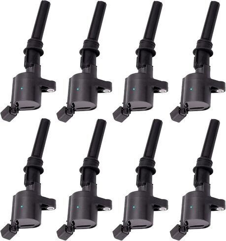 MAYASAF DG508 Replacement Ignition Coil for Ford 2004-2010 F-150/97-99 F-250/Explorer/Expedition/Mustang/E150(250/350), for Lincoln for Mercury with 4.6L/5.4L V8, 6.8L V10 Engine DG457 DG472 FD79X in Saudi Arabia