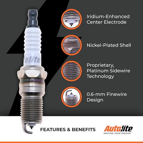 Autolite Iridium XP استبدال شمعات الإشعال للسيارات، XP985 (عبوة واحدة) in Saudi Arabia