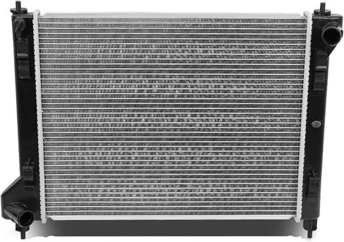 مشعاع أساسي من الألومنيوم بالكامل من DNA Motoring OEM-RA-2215 OE متوافق مع 98-04 Frontier/Xterra AT، 27-1/16 بوصة عرض × 17-1/2 × 1 بوصة عمق، -3/8 بوصة مدخل، 1-3 /8" مخرج in Saudi Arabia