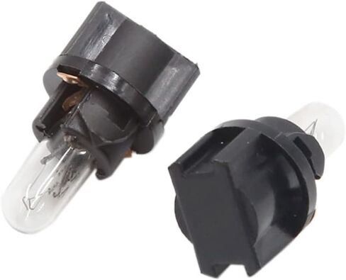 uxcell 5pcs DC 12V T5-V2 Amber Dashboard Indicator Signal Light for Car Internal in Saudi Arabia