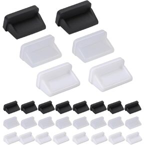 30 Pcs USB A Type Female Port Cover Caps, Silicone Anti Dust Cover Charging Port Covers for USB A Female Interface Easy to Install in Kuwait