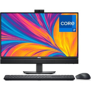 Dell Optiplex 7420 All in One Computer ، عرض 23.8 "FHD ، Intel Core I7-13700 ، ذاكرة وصول عشوائي 32 جيجا بايت ، 1 تيرابايت NVME SSD ، كاميرا ويب ، DisplayPort ، HDMI ، SD-Card ، USB C ، AX Wi-Fi ، BT-Windows 11 Pro in Kuwait