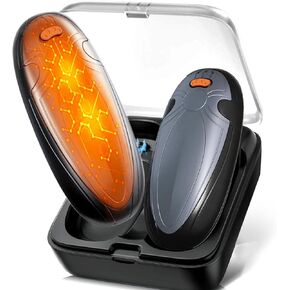 حزمة تدفئة اليدين قابلة لإعادة الشحن 2 ، مع حالة شحن ، 14000 مللي أمبير في الساعة الكهربائية أكثر دفئا ، تسخين طويل 60 ساعة ، سخان الجيب المحمول يدوية للنساء الرجال ، التخييم في الهواء الطلق ، معدات التزلج in Kuwait