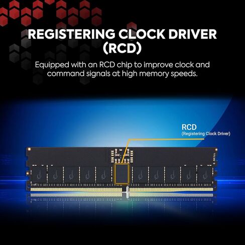 G.SKILL T5 Neo Series DDR5 RAM (AMD Expo) 128GB (4x32GB) 6400MT/s CL32-39-39-102 1.35V Workstation Computer Memory R-DIMM (F5-6400R3239F32GQ4-T5N) in Saudi Arabia