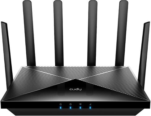 Cudy New 5G NR SA NSA AX3000 WiFi 6 CPE Router, AX3000 Dual SIM 5G Cellular Router, Qualcomm IPQ5018, SDX62, Band Lock, VPN, Zerotier, Cloudflare, P5 (Renewed) in Saudi Arabia