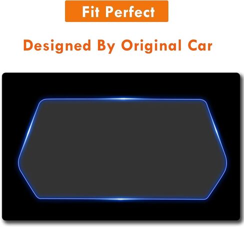 Moonlinks Blazer Screen Protector Compatible with Chevy Blazer 2019 2020 2021 2022,High Definition 9H Hardness Anti Glare Scratch Fingerprint Tempered Glass Touch Navigation Screen Protector (8 inch) in Saudi Arabia