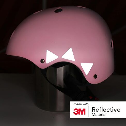 Salzmann 3M Reflective Stickers - Soft Stickers for Backpacks, Bikes, Helmets, prams, etc. - Made with 3M Reflective Material in Kuwait