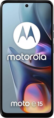 Motorola Moto E15 Dual -SIM 64GB ROM + 2GB RAM (GSM ONLY | NO CDMA) مصنع غير مؤمّن 4G/LTE SMARTH (Misty Blue) - الإصدار الدولي in Saudi Arabia