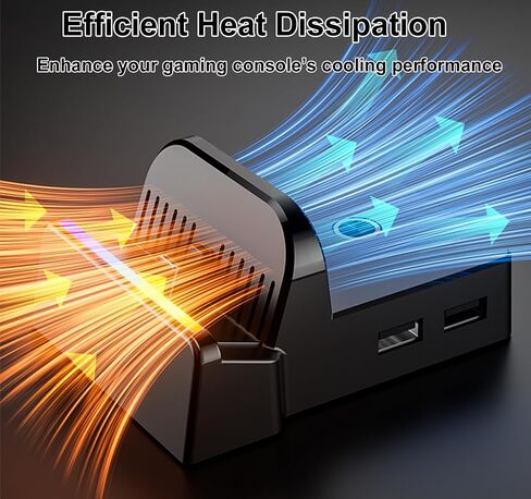 Switch/Switch OLED Docking Station Dock ، استبدال محمول لمنافذ Nintendo TV Dock الرسمية ، Port Port Support 4K60Hz ، محطة الإرساء مع منافذ USB3.0 و USB2.0 in Kuwait